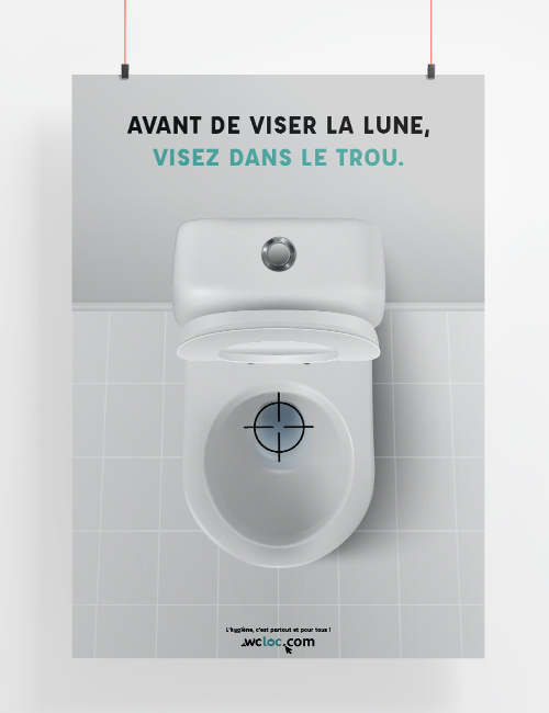 Affiches toilettes humoristique à imprimer - Affiches WC humour